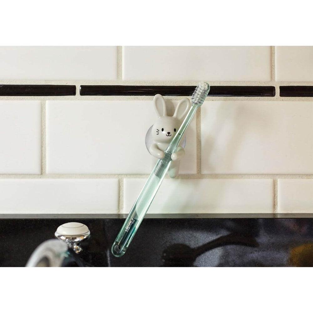 Rabbit Suction Toothbrush Holder - BATHROOM - Toothbrush Holders - Soko and Co