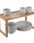 Rectangular Bamboo Pantry Shelf - KITCHEN - Shelves and Racks - Soko and Co