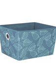 Rectangular Storage Tote Botanical Blue - HOME STORAGE - Baskets and Totes - Soko and Co
