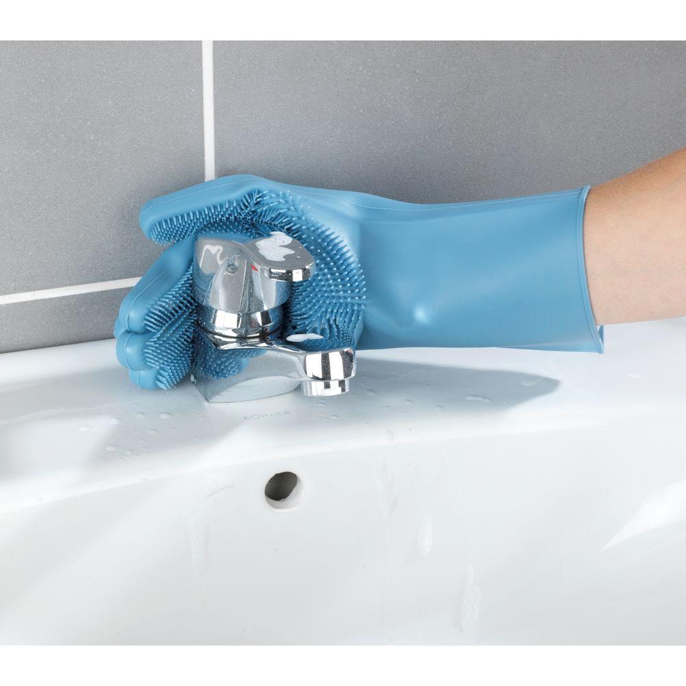 Rena Silicone Cleaning Gloves 2 Pack Blue - KITCHEN - Sink - Soko and Co