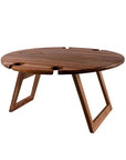 Round 4 Person Folding Acacia Wood Picnic Table - LIFESTYLE - Picnic - Soko and Co