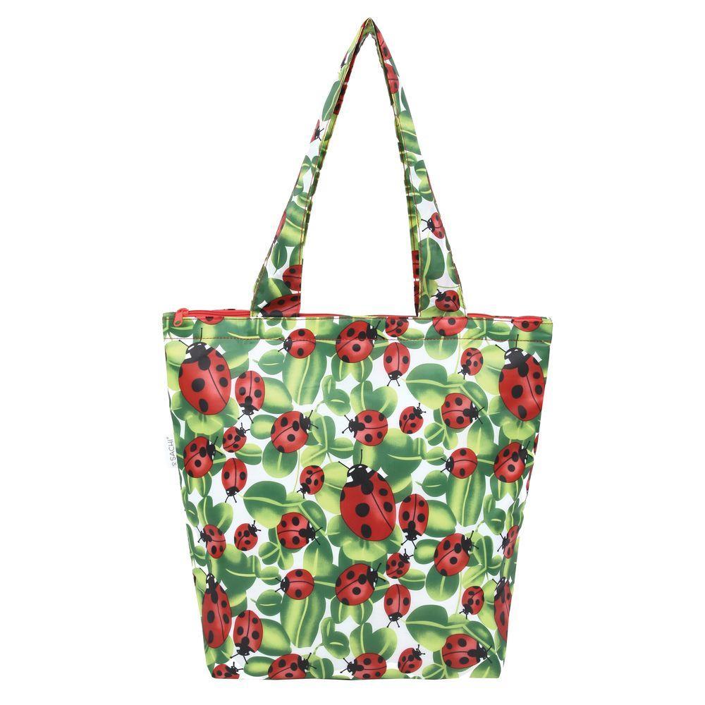 Sachi Insulated Shopping Bag Lady Bird - LIFESTYLE - Shopping Bags and Trolleys - Soko and Co