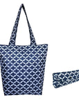 Sachi Insulated Shopping Bag Moroccan Navy - LIFESTYLE - Shopping Bags and Trolleys - Soko and Co