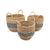 Sadar Small Round Seagrass Storage Basket - HOME STORAGE - Baskets and Totes - Soko and Co