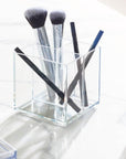 Sarah Tanno by iDesign Cosmetic Cube Makeup Organiser Clear - BATHROOM - Makeup Storage - Soko and Co