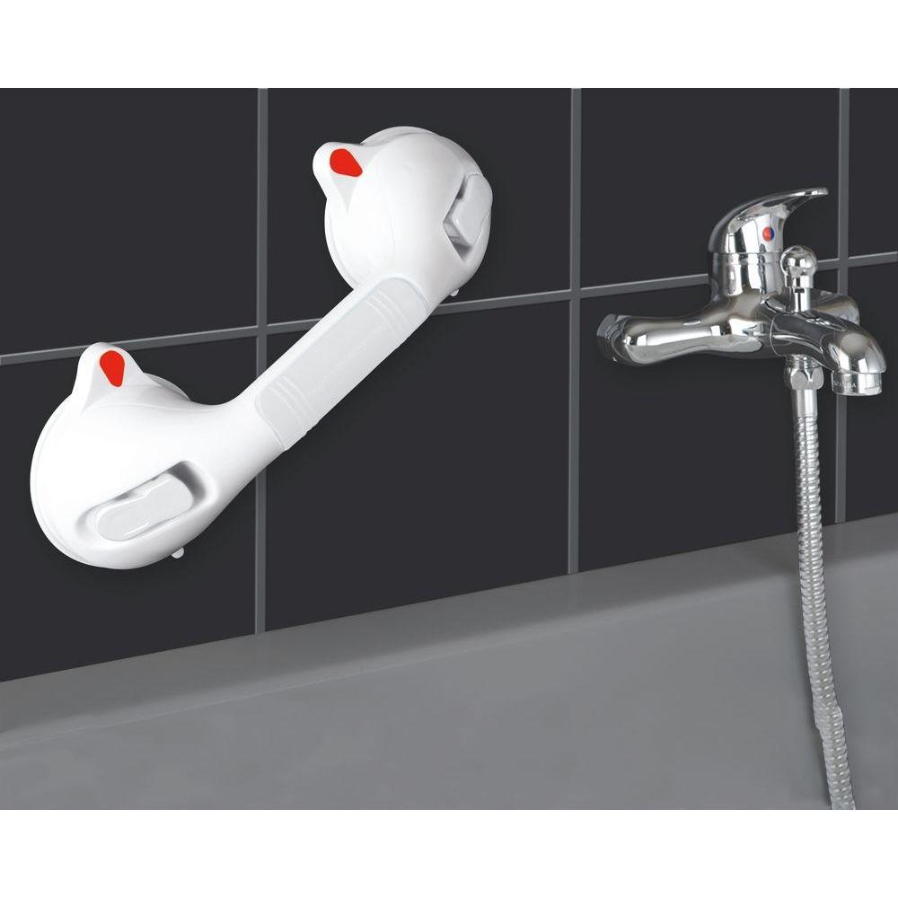 Secura 29cm Suction Grip Bar White - BATHROOM - Safety - Soko and Co
