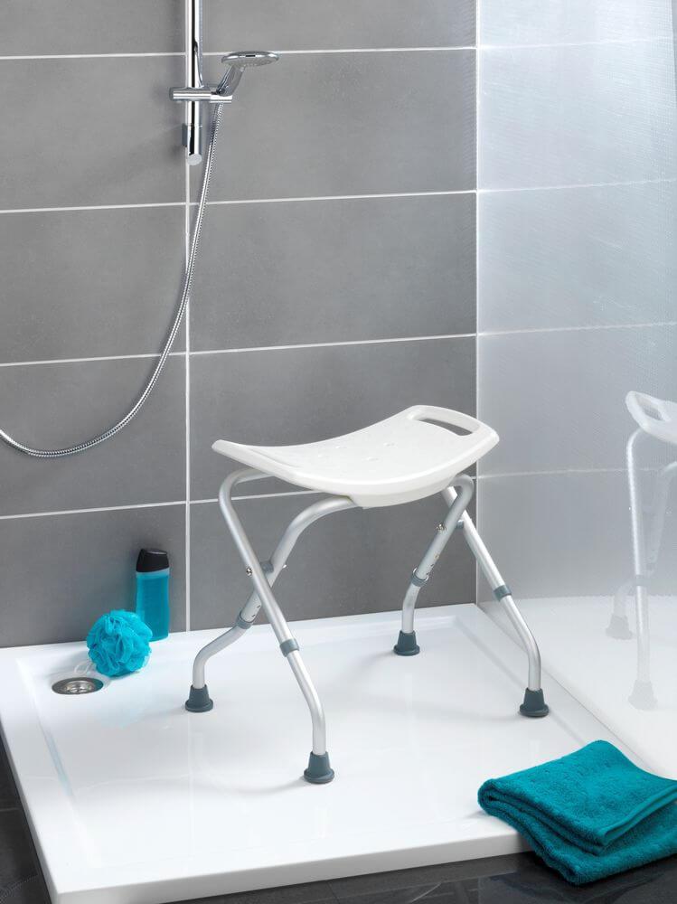 Fold down shower online stool