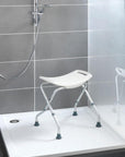 Secura Folding Shower Stool White - BATHROOM - Safety - Soko and Co