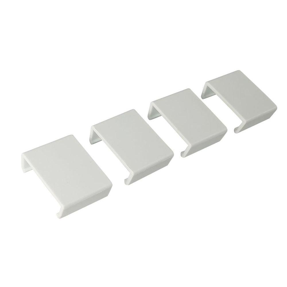 Shelf &amp; Rack Stacking Clips 4 Pack White - KITCHEN - Shelves and Racks - Soko and Co