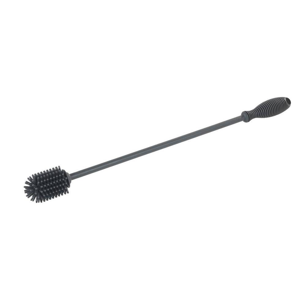 Sia 38cm Silicone Bottle Brush Black - KITCHEN - Sink - Soko and Co