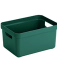 Sigma Home 13L Christmas Storage Box Green Ribbon - HOME STORAGE - Plastic Boxes - Soko and Co