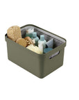 Sigma Home 13L Storage Box Olive - HOME STORAGE - Plastic Boxes - Soko and Co