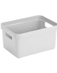 Sigma Home 13L Storage Box White - HOME STORAGE - Plastic Boxes - Soko and Co