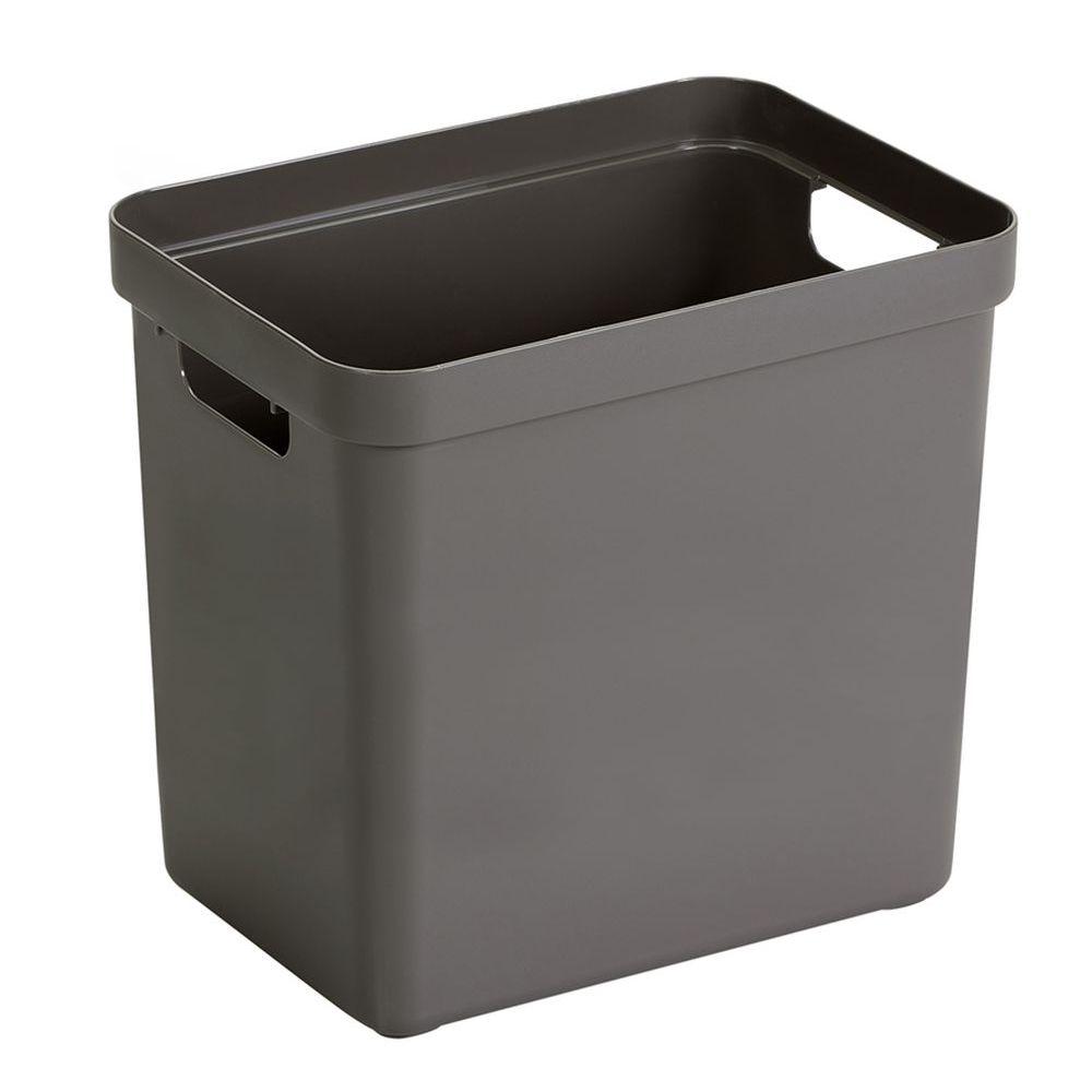 Sigma Home 25L Storage Box Taupe - HOME STORAGE - Plastic Boxes - Soko and Co