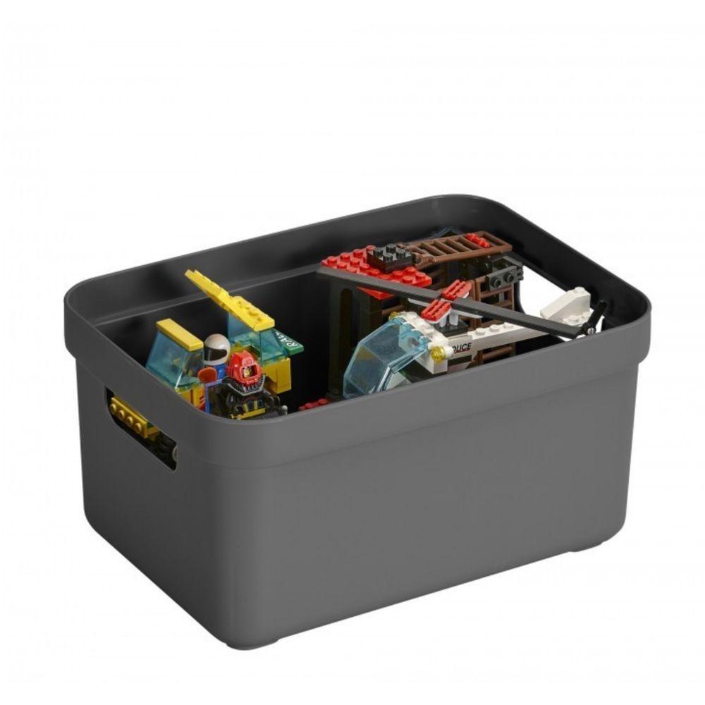 Sigma Home 5L Storage Box Anthracite - HOME STORAGE - Plastic Boxes - Soko and Co