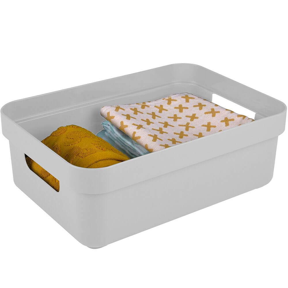 Sigma Home 9L Storage Box White - HOME STORAGE - Plastic Boxes - Soko and Co