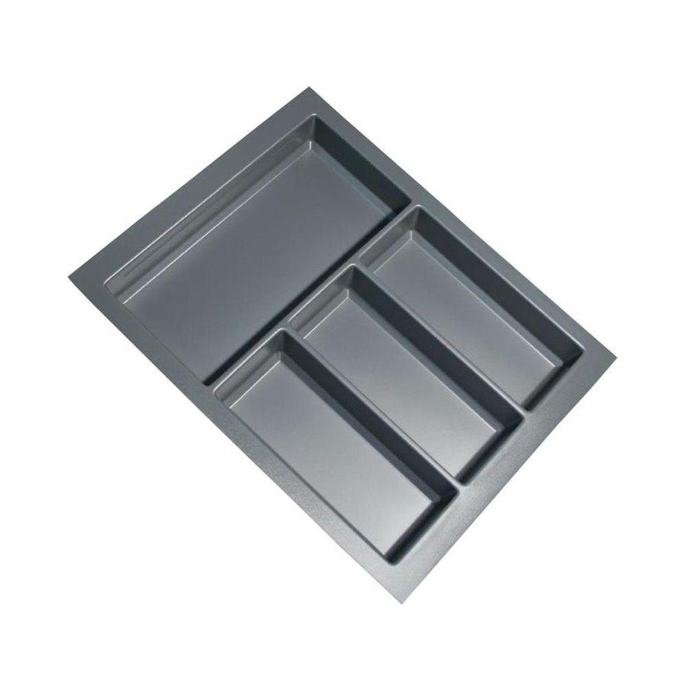 Sky 4 Compartment Custom Fit Cutlery Tray Grey - KITCHEN - Cutlery Trays - Soko and Co