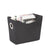 Slim Storage Tote Black - HOME STORAGE - Baskets and Totes - Soko and Co