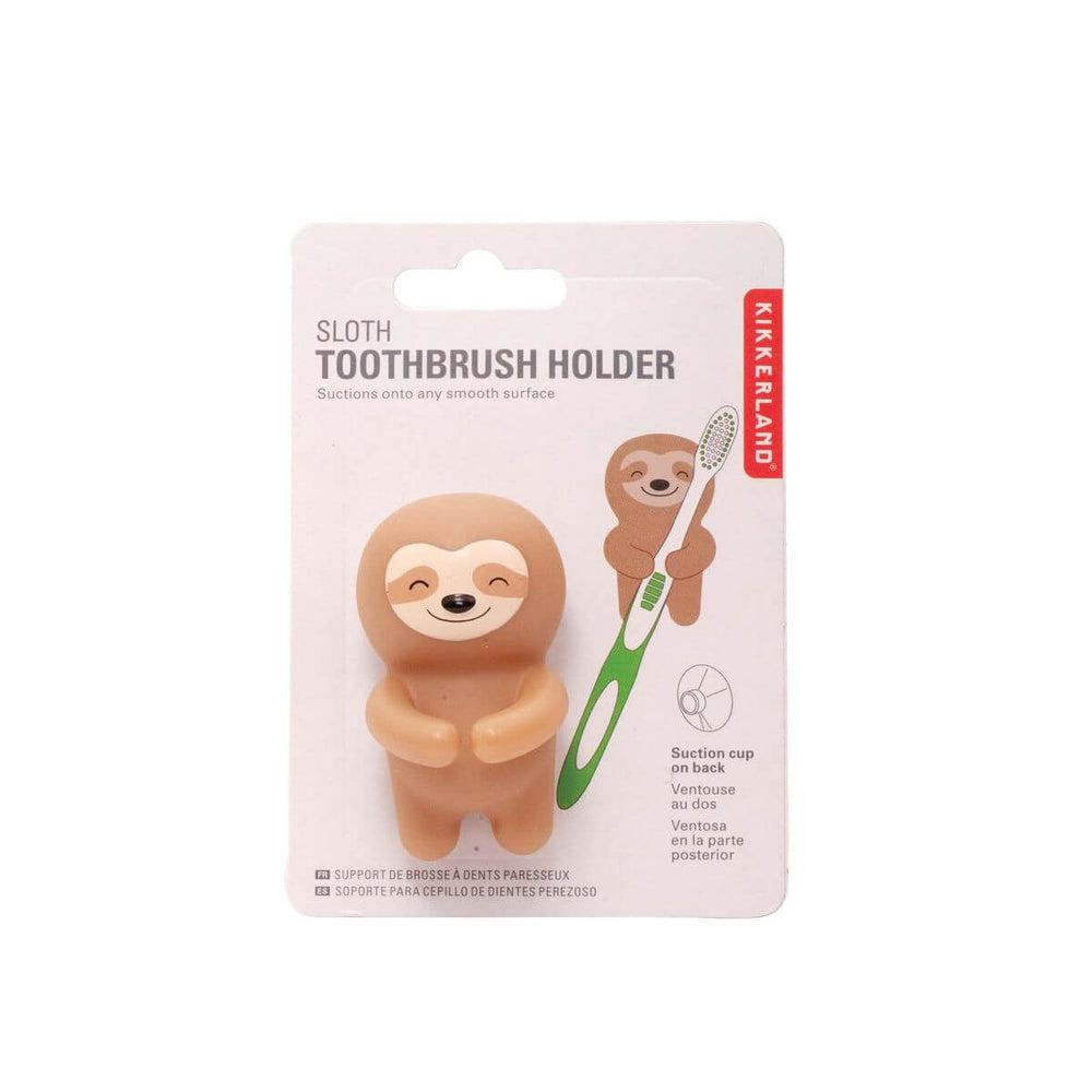 Sloth Suction Toothbrush Holder - BATHROOM - Toothbrush Holders - Soko and Co