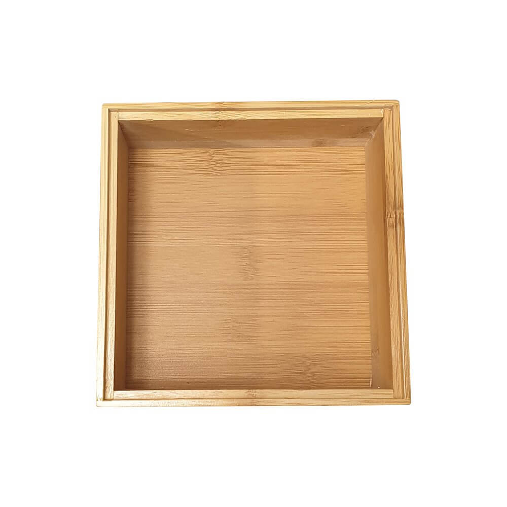 Stackable Square Bamboo Storage Box | Soko & Co