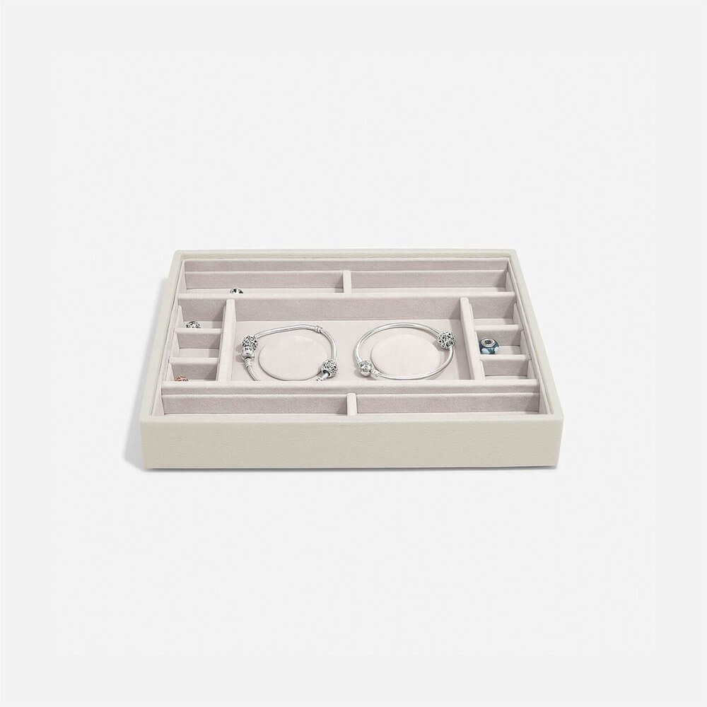 Stackers Classic 11 Compartment Jewellery Tray Oatmeal - WARDROBE - Jewellery Storage - Soko and Co