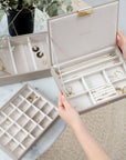 Stackers Classic Jewellery Tray Set Taupe - WARDROBE - Jewellery Storage - Soko and Co