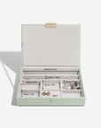 Stackers Classic Lidded Jewellery Box Sage Green - WARDROBE - Jewellery Storage - Soko and Co