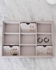 Stackers Earring Insert 3 Pack Grey - WARDROBE - Jewellery Storage - Soko and Co