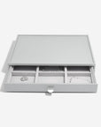 Stackers Supersize 9 Compartment Jewellery Drawer Pebble Grey - WARDROBE - Jewellery Storage - Soko and Co