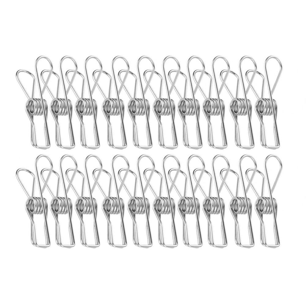 Stainless Steel Clothes Pegs 20 Pack - LAUNDRY - Accessories - Soko and Co