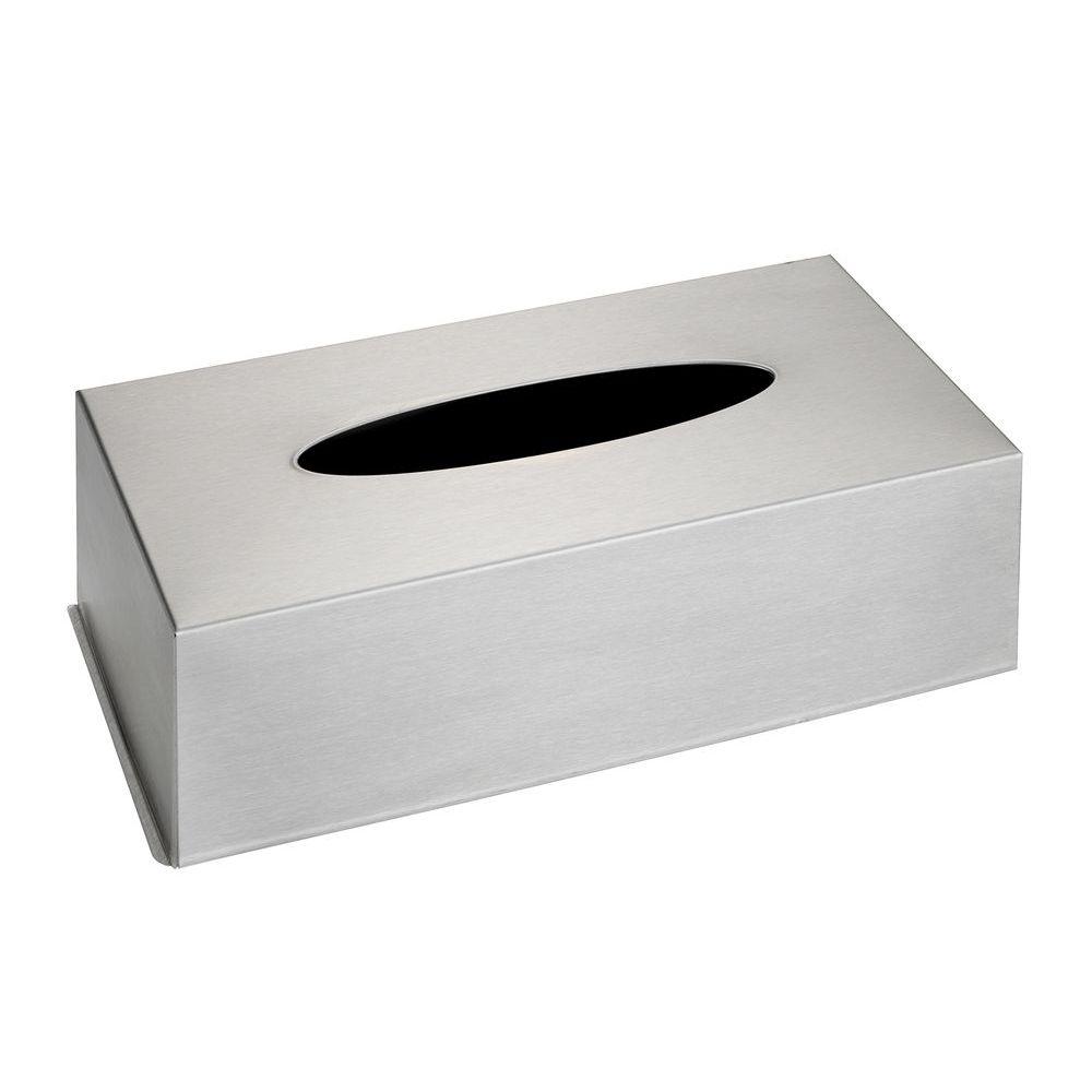 Stainless Steel Tissue Box - HOME STORAGE - Tissue Boxes - Soko and Co