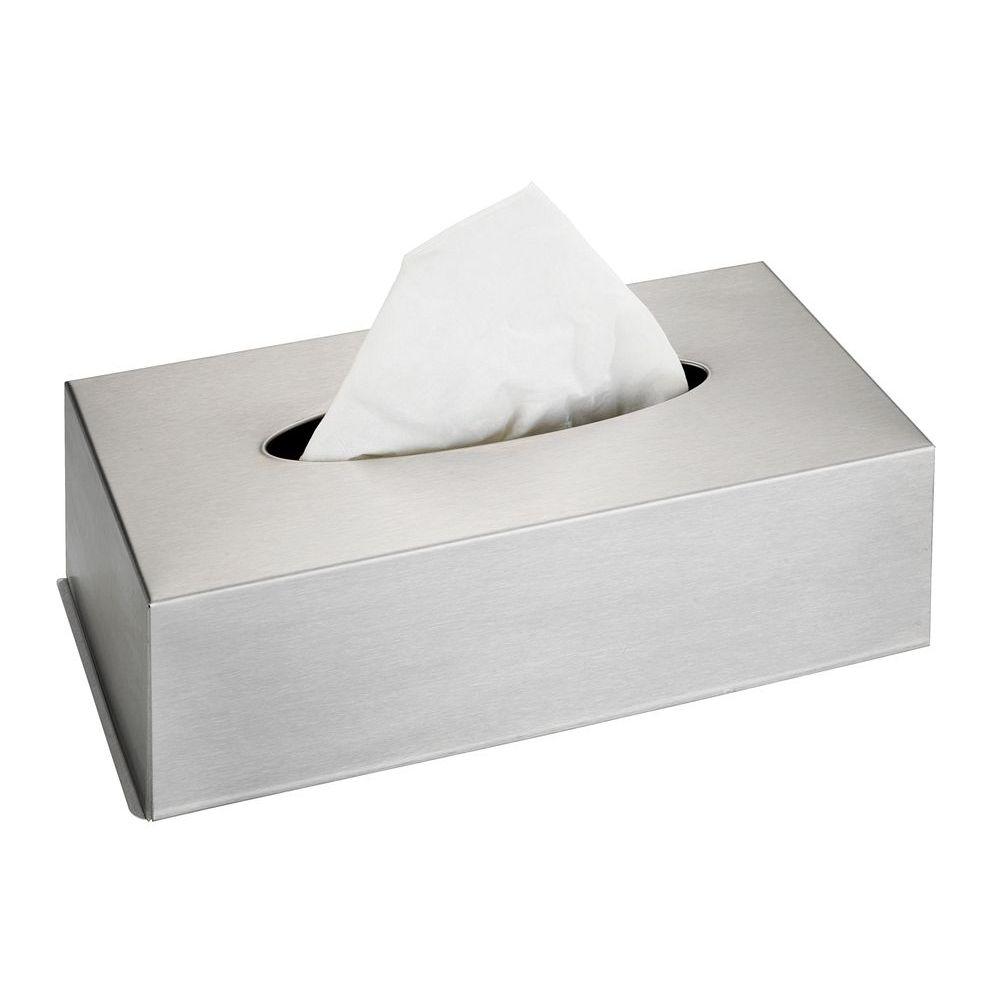 Stainless Steel Tissue Box - HOME STORAGE - Tissue Boxes - Soko and Co