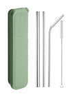 Stainless Steel Travel Straws - KITCHEN - Reusable Cutlery - Soko and Co