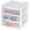 Sterilite 3 Drawer Mini Drawer Unit White - HOME STORAGE - Office Storage - Soko and Co