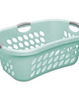 Sterilite 44L Hip Hugger Laundry Basket Aqua - LAUNDRY - Baskets and Trolleys - Soko and Co