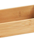Terra 3 Piece Stackable Bamboo Tray Set - BATHROOM - Bathroom Accessory Sets - Soko and Co