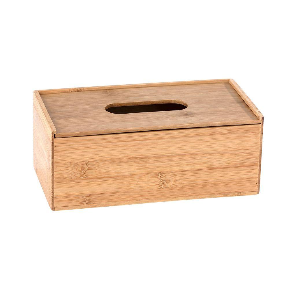 Terra Bamboo Tissue Box - HOME STORAGE - Tissue Boxes - Soko and Co