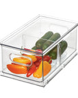 The Home Edit by iDesign 2 Compartment Divided Fridge Drawer - KITCHEN - Fridge and Produce - Soko and Co