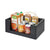 The Home Edit by iDesign Eco Wood Large Open Front Stackable Container Black - KITCHEN - Organising Containers - Soko and Co