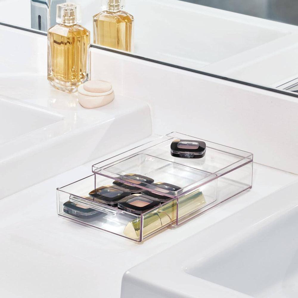 The Home Edit by iDesign Shallow Makeup Drawer Small - BATHROOM - Makeup Storage - Soko and Co