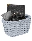 Tia Rectangular Woven Storage Basket Small - HOME STORAGE - Baskets and Totes - Soko and Co