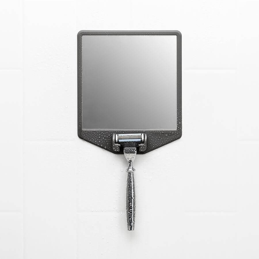 Tooletries Suction Shaving Mirror & Razor Holder - BATHROOM - Suction - Soko and Co