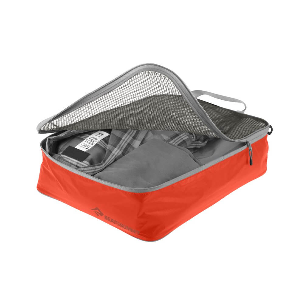 Ultra-Sil Medium Mesh Packing Cube Spicy Orange - LIFESTYLE - Travel and Outdoors - Soko and Co
