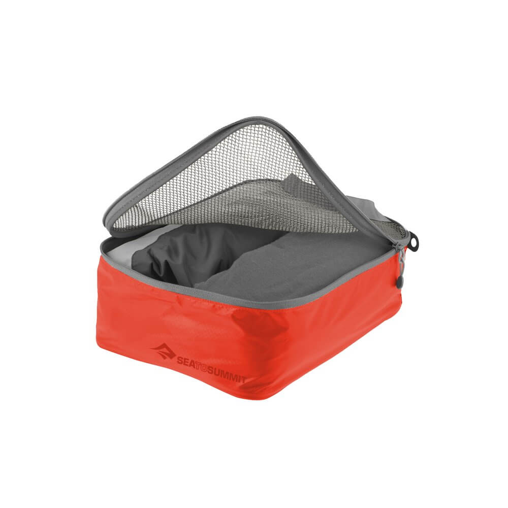 Ultra-Sil Small Mesh Packing Cube Spicy Orange - LIFESTYLE - Travel and Outdoors - Soko and Co