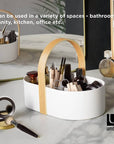 Umbra Bellwood Bathroom Storage Caddy White - BATHROOM - Makeup Storage - Soko and Co