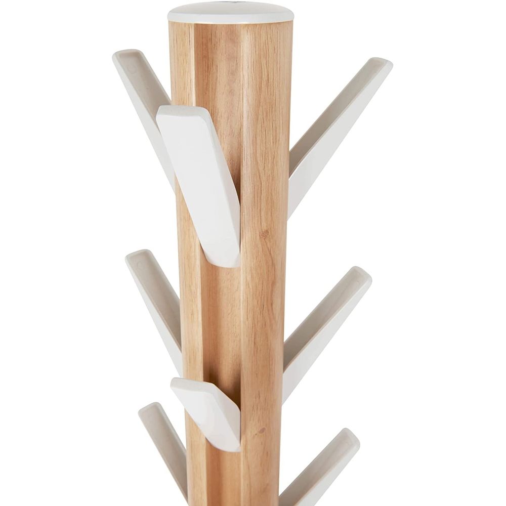 Umbra Flapper Hat & Coat Rack Natural & White - HOME STORAGE - Hat and Coat Racks - Soko and Co