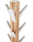 Umbra Flapper Hat & Coat Rack Natural & White - HOME STORAGE - Hat and Coat Racks - Soko and Co