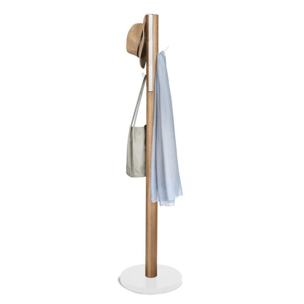 Umbra Flapper Hat &amp; Coat Rack Natural &amp; White - HOME STORAGE - Hat and Coat Racks - Soko and Co