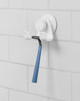 Umbra Flex Suction Double Hook White - BATHROOM - Suction - Soko and Co