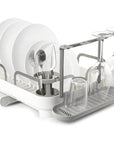 Umbra Holster Deluxe Dish Rack White - KITCHEN - Dish Racks and Mats - Soko and Co